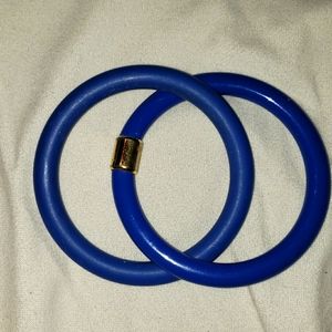 Vintage blue double bracelet